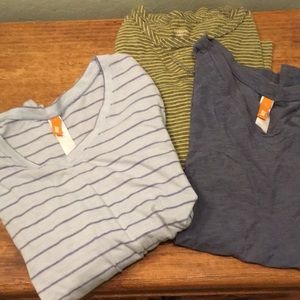 3 shirts- Lucy & Mossimo